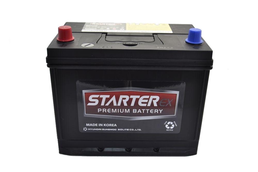 Автомобільний акумулятор STARTER EX Japan 6СТ-85Ah Asia 730A